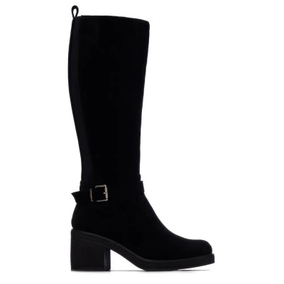 обувки,дамски,боти,мъжки,боти,refresh,17625001,heel,boots,black,(black)