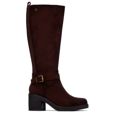 обувки,дамски,боти,мъжки,боти,refresh,17625003,heel,boots,brown,(brown)
