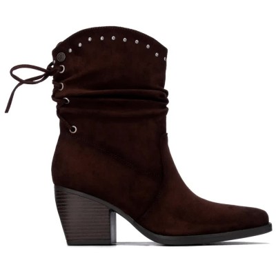 дамски,боти,мъжки,боти,refresh,17625501,heel,booties,brown,(brown)