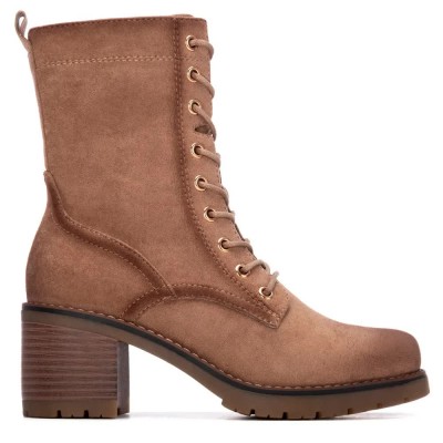 дамски,боти,мъжки,боти,xti,13070601,basic,heel,booties,brown,(taupe)