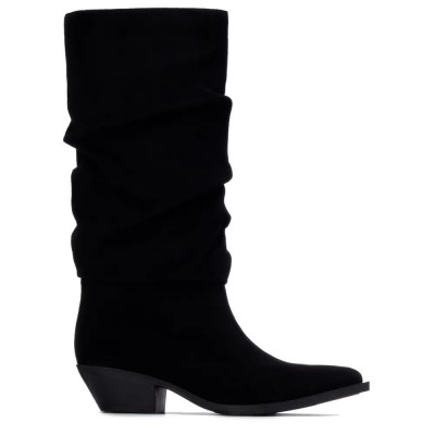 обувки,дамски,боти,мъжки,боти,xti,13077801,basic,heel,boots,black,(black)