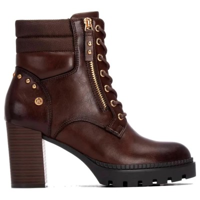 дамски,боти,мъжки,боти,xti,14604302,heel,booties,brown,(brown)