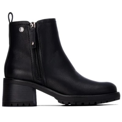 дамски,боти,мъжки,боти,xti,14608501,heel,booties,black,(black)