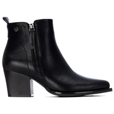 дамски,боти,мъжки,боти,xti,14610305,heel,booties,black,(black)