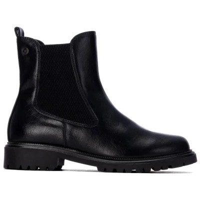 дамски,боти,мъжки,боти,xti,14624204,booties,black,(black)