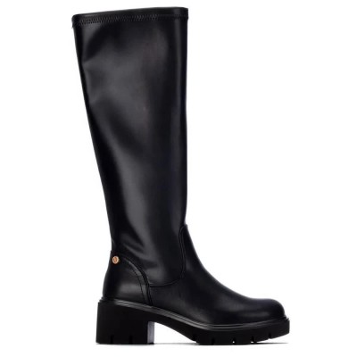 обувки,дамски,боти,мъжки,боти,xti,14635701,heel,boots,black,(black)