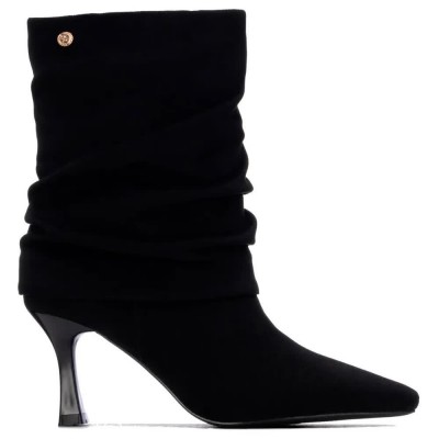 дамски,боти,мъжки,боти,xti,14639301,heel,booties,black,(black)