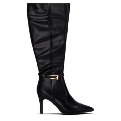 обувки,дамски,боти,мъжки,боти,xti,14646601,heel,boots,black,(black)