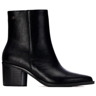 дамски,боти,мъжки,боти,xti,14650904,heel,booties,black,(black)