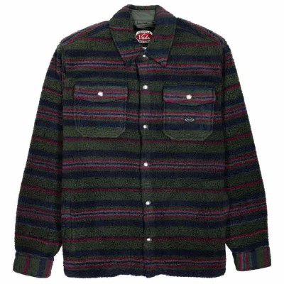 мъжки,якета,дамски,якета,и,палта,vissla,peaks,sherpa,all,overshirt,green,(dark,naval)