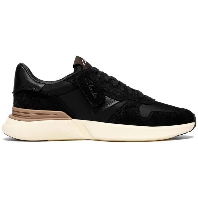 обувки,мъжки,маратонки,дамски,маратонки,clarks,shoes,craftwick,lace,trainers,black,(black,combi)