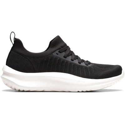 обувки,мъжки,маратонки,дамски,маратонки,clarks,shoes,solevana,lace,trainers,black,(black)