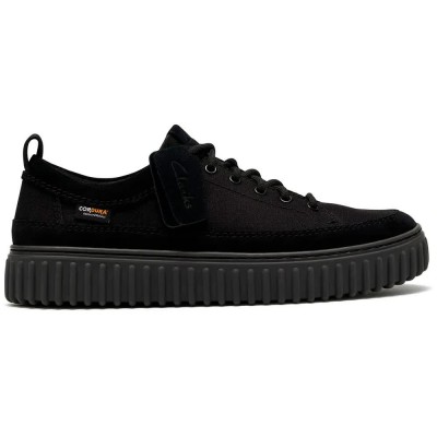 обувки,мъжки,маратонки,дамски,маратонки,clarks,shoes,torhill,lace,trainers,black,(black,combi)