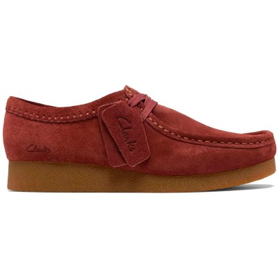 обувки,дамски,обувки,clarks,shoes,wallabeeevosh,shoes,orange,(maroon,suede)