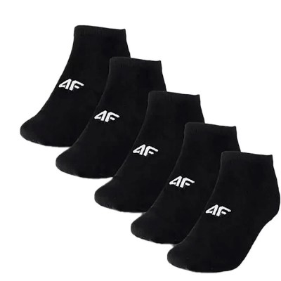 чорапи,мъжки,чорапи,дамски,чорапи,4f,cas,f475,no,show,socks,5,pairs,black,(deep,black)