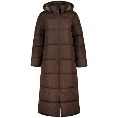 яке,мъжки,якета,дамски,якета,и,палта,jj,rebel,ally,long,padded,jacket,brown,(chocolate,brown)