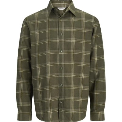 карирана,риза,дамски,ризи,мъжки,ризи,jj,rebel,lane,long,sleeve,shirt,green,(forest,night,checks,tea,leaf,rosin,khaki)
