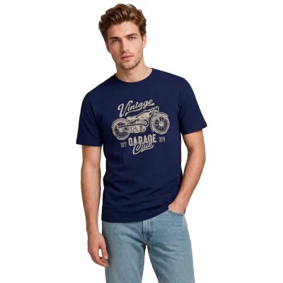 тениска,мъжки,тениски,дамски,тениски,jj,rebel,mario,short,sleeve,t,shirt,blue,(navy,blazer)