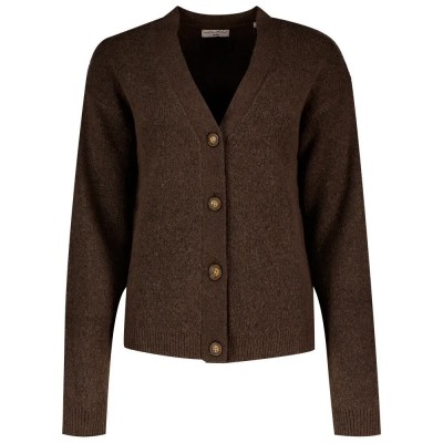 жилетка,мъжки,пуловери,дамски,пуловери,jj,rebel,rebecca,cardigan,brown,(chocolate,brown)