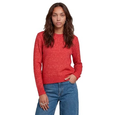блуза,мъжки,пуловери,дамски,пуловери,jj,rebel,sarah,sweater,red,(flame,scarlet,detail,melange)