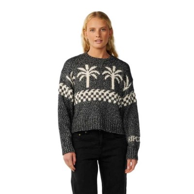 блуза,мъжки,пуловери,дамски,пуловери,rip,curl,bossa,nova,neps,sweater,grey,(washed,black)