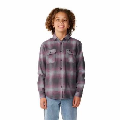 риза,с,дълъг,ръкав,дамски,ризи,мъжки,ризи,rip,curl,count,flannel,long,sleeve,shirt,grey,(charcoal,grey)