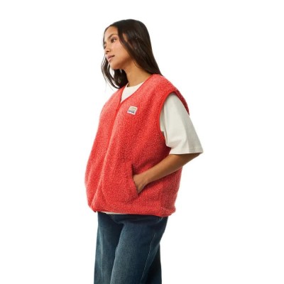 елек,дамски,жилетки,rip,curl,every,day,polar,vest,red,orange,(red)