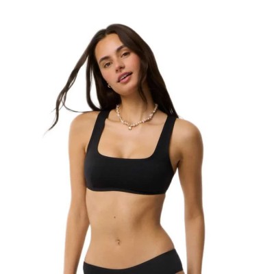 дамски,бански,костюми,rip,curl,s,series,crop,bikini,top,black,(black)