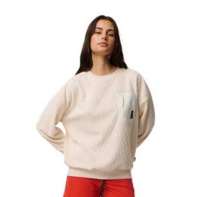 блуза,дамски,блузи,rip,curl,s,series,jacquard,sweatshirt,beige,(shell)