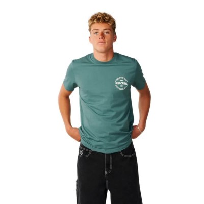 тениска,мъжки,тениски,дамски,тениски,rip,curl,staple,short,sleeve,t,shirt,green,(muted,green)