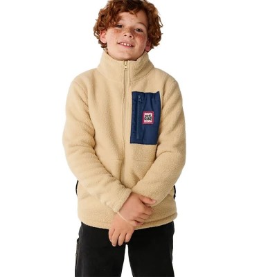 блуза,детски,блузи,rip,curl,streamline,polar,full,zip,sweatshirt,beige,(khaki,sand)