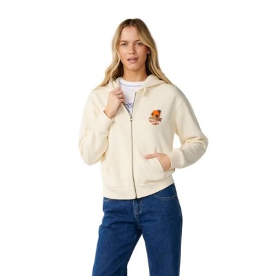 блуза,дамски,блузи,rip,curl,surf,culture,standard,full,zip,sweatshirt,beige,(bone)