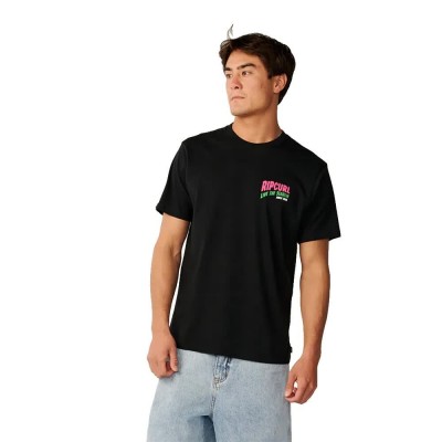тениска,мъжки,тениски,дамски,тениски,rip,curl,surf,trip,short,sleeve,t,shirt,black,(black)