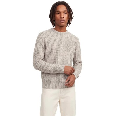 блуза,мъжки,пуловери,дамски,пуловери,jj,rebel,jaxon,sweater,beige,(sea,salt,detail,twisted,mulch,monks,robe)