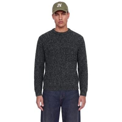 блуза,мъжки,пуловери,дамски,пуловери,jj,rebel,jaxon,sweater,grey,(sky,captain,detail,twisted,sea,salt)