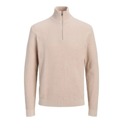 блуза,мъжки,пуловери,дамски,пуловери,jj,rebel,lustanley,half,zip,sweater,beige,(plaza,taupe,detail,twist)