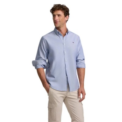 дамски,ризи,мъжки,ризи,silbon,102050,sport,oxford,shirt,blue,(navy,blue)