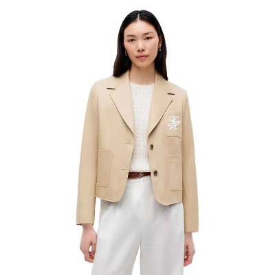 сако,дамски,сака,tommy,hilfiger,ww0ww50146,blazer,beige,(camel)