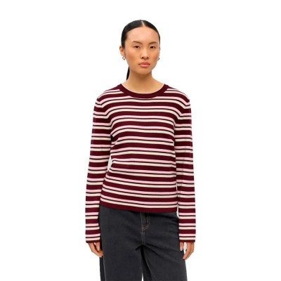 блуза,мъжки,пуловери,дамски,пуловери,vila,ester,sweater,red,(windsor,wine,stripes,roseate,spoonbill,birch)