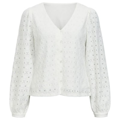 дамски,блузи,vila,laila,long,sleeve,blouse,white,(cloud,dancer)