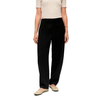 панталони,мъжки,панталони,дамски,панталони,vila,lisa,barrel,fit,high,waist,pants,black,(black)