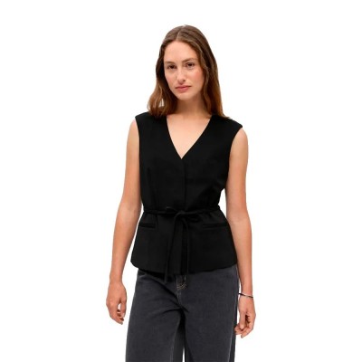 елек,дамски,сака,vila,lisa,waistcoat,black,(black)