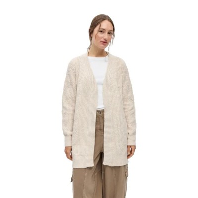 жилетка,мъжки,пуловери,дамски,пуловери,vila,sally,cardigan,beige,(humus,detail,melange)