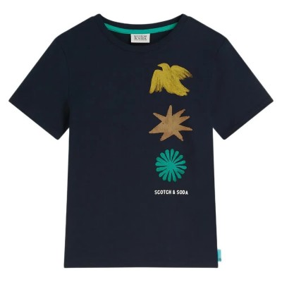 тениска,мъжки,тениски,дамски,тениски,scotch,&,soda,183354,regular,fit,short,sleeve,t,shirt,blue,(sky,captain)