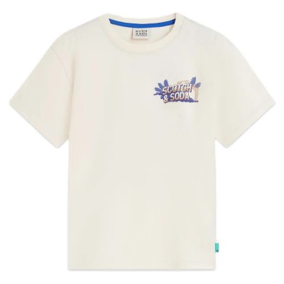 тениска,мъжки,тениски,дамски,тениски,scotch,&,soda,183355,relaxed,fit,short,sleeve,t,shirt,beige,(eggnog)