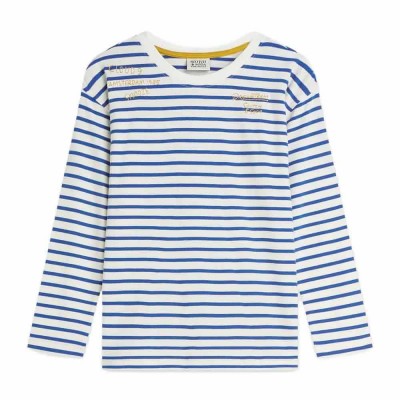 тениска,мъжки,тениски,дамски,тениски,scotch,&,soda,183375,long,sleeve,t,shirt,blue,(strong,blue,stripe)