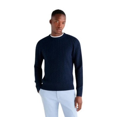 блуза,мъжки,пуловери,дамски,пуловери,dockers,premium,sweater,blue,(superb,lofty,merin)