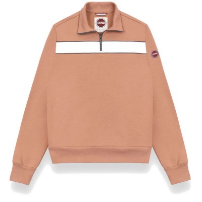 блуза,мъжки,пуловери,colmar,62000019,half,zip,sweatshirt,brown,(marrakech)