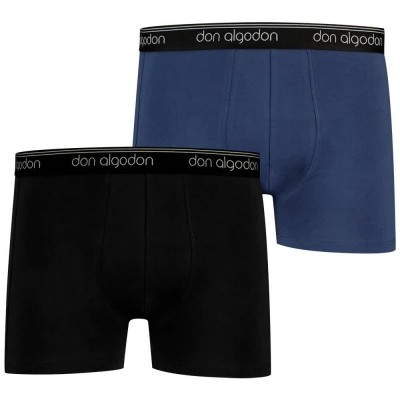 боксерки,мъжко,бельо,don,algodon,dab0005,boxers,2,units,multicolor,(black,anthracite)