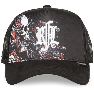 шапка,всички,шапки,rock´n,free,life,no.204,black,out,cap,black,(black,white)